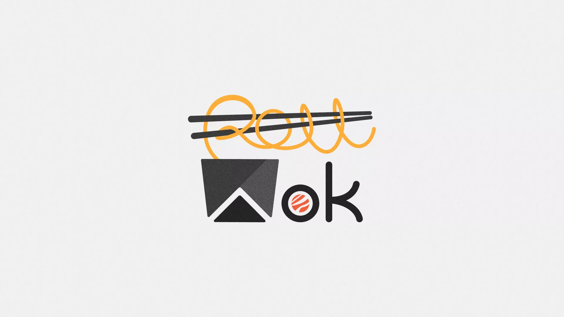 Разработка логотипа в Барыше для суши-бара «Roll Wok Club» Разработка логотипа в Барыше для суши-бара «Roll Wok Club»