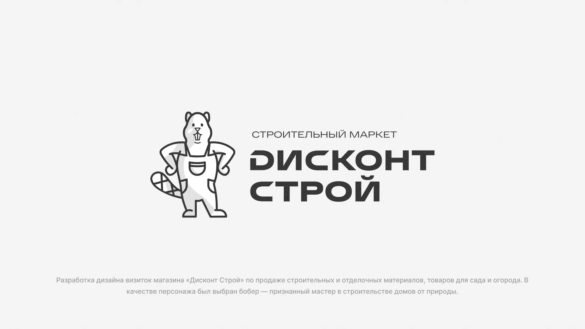 Разработка дизайна визиток магазина «Дисконт Строй» в Барыше